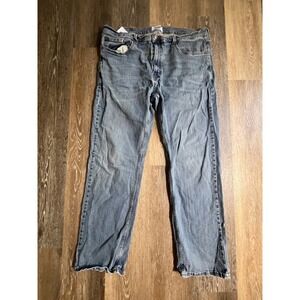 Denizen Levi's 285 Relaxed Jeans Mens 40x32 Blue Good Straight Leg Denim